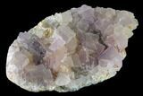 Fluorescent Cubic Fluorite Crystal Cluster - China #142387-2
